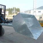 รถยกพร้อมถัง 3 ตันถังไฮดรอลิก