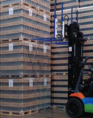 พาเลทสองชั้นเดี่ยวใช้ในอุตสาหกรรมเครื่องดื่ม